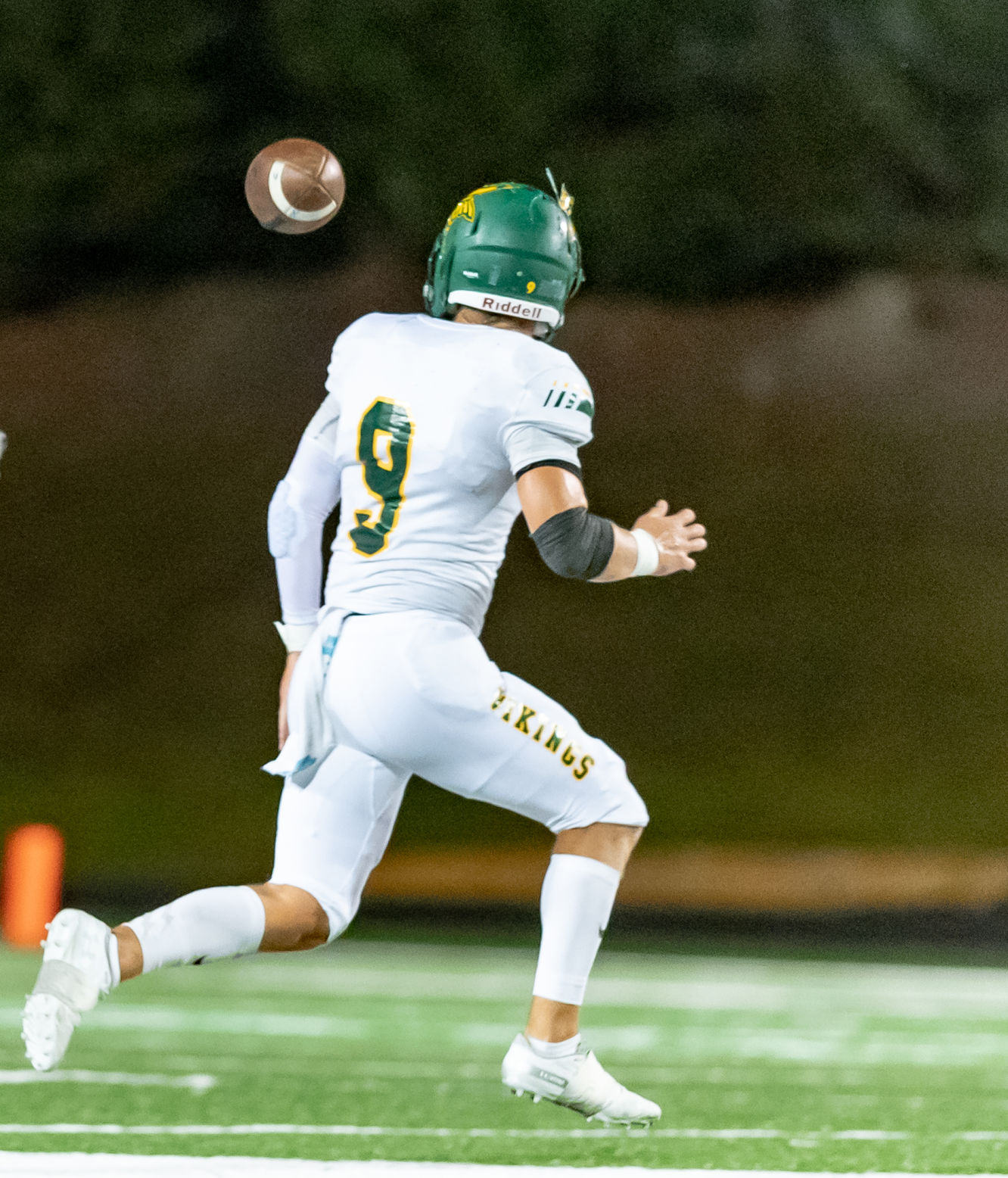 Friday night high school football action